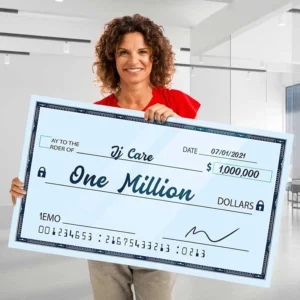 Giant Novelty Cheques